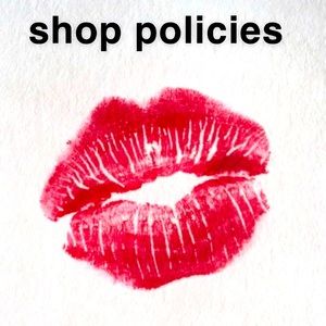 Shop Policies